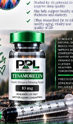 Tesamorelin 10 mg PPL catalog vial